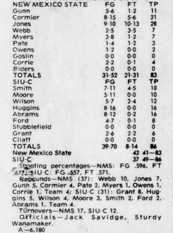 Clipping from Southern Illinoisan